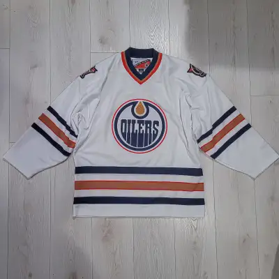 Vintage Edmonton Oilers Pro Player Jersey Large, View more