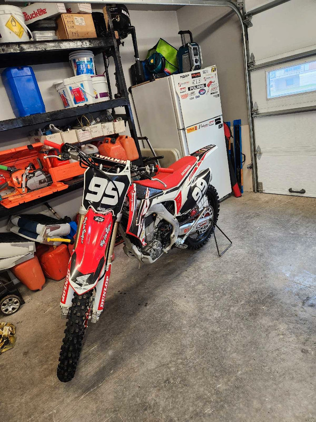 Crf450r 2016 dans Hors route et motocross  à Lac-Saint-Jean