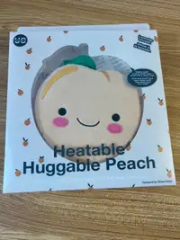 Heatable Huggable Peach Period / Heating Pad - BRAND NEW
