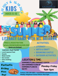 Kids Literacy Summer Camp 2024