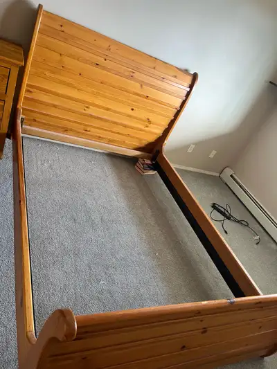 Queen Sleigh Bed, View more