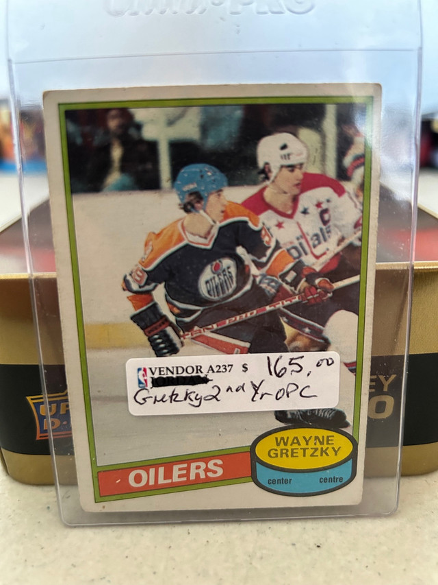 Wayne Gretzky 2nd Year OPC #250 Oilers Showcase 305 dans Art et objets de collection  à Ville d’Edmonton