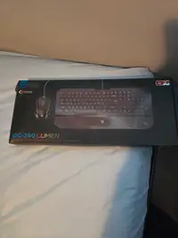Gc lumen gaming keyboard and mouse never used