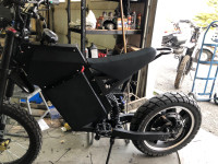 Electric off road motorcycle