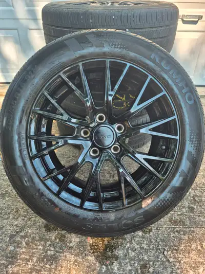 16 inch RWC Kia rims and tires 205/55 R16 91H .... excellent shape $500 obo