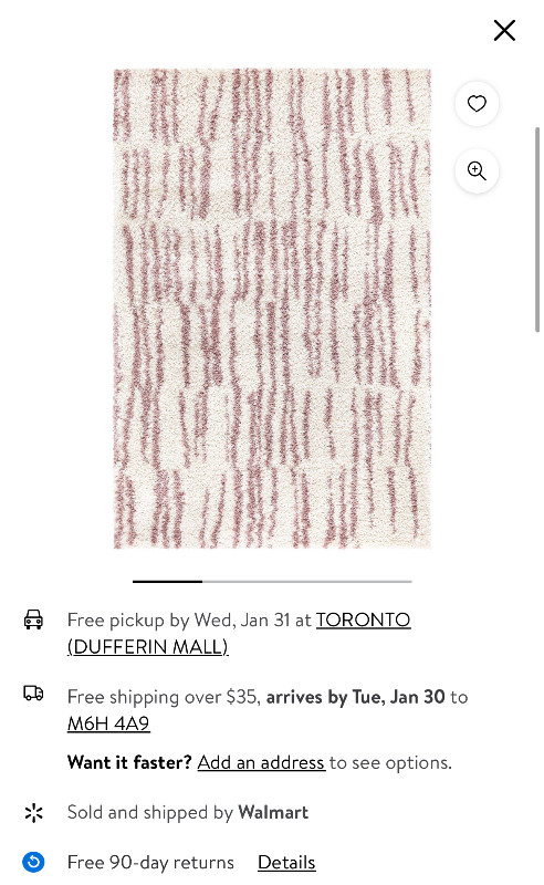 hometrends Area Rug - Excellent Condition! in Rugs, Carpets & Runners in City of Toronto - Image 4