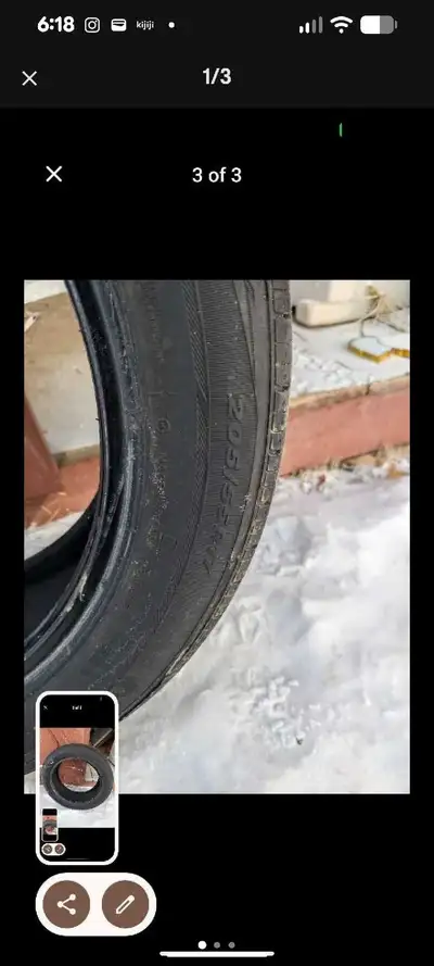 I'm selling a 4 used Nexen Tires size 205/55R17, that's ready to roll. This tire has only 2 months o...