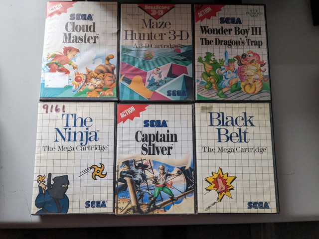 Sega Master and Sega Genesis Games in Older Generation in Hamilton - Image 2