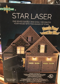 CHRISTMAS LASER LIGHTS  - Star Laser by Everstar
