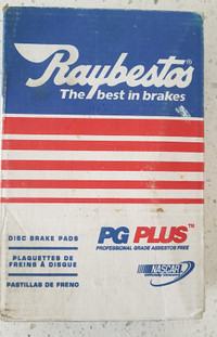 Plaquettes Freins Neuves New Raybestos Disc Brake Pads