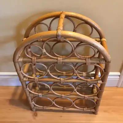 Rattan Wine Bottle Rack, View more