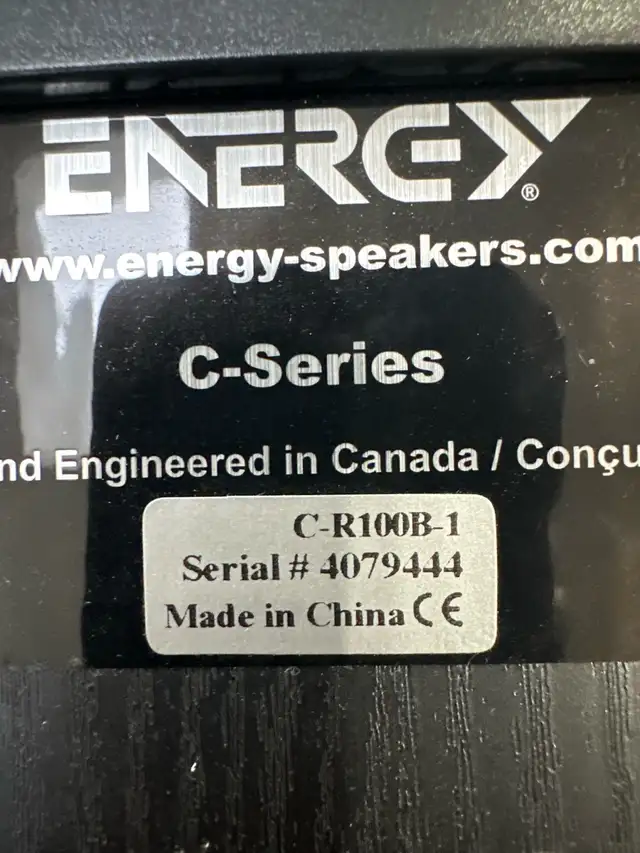 Energy C-R100B-1 Speakers in Speakers in Markham / York Region - Image 5