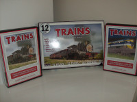 12 DVD’s of Trains and Travel  16+ Hours of Entertainment