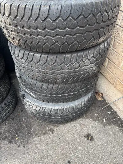 Best offer must go / I'm offering a set of used tires, perfect for getting you back on the road with...