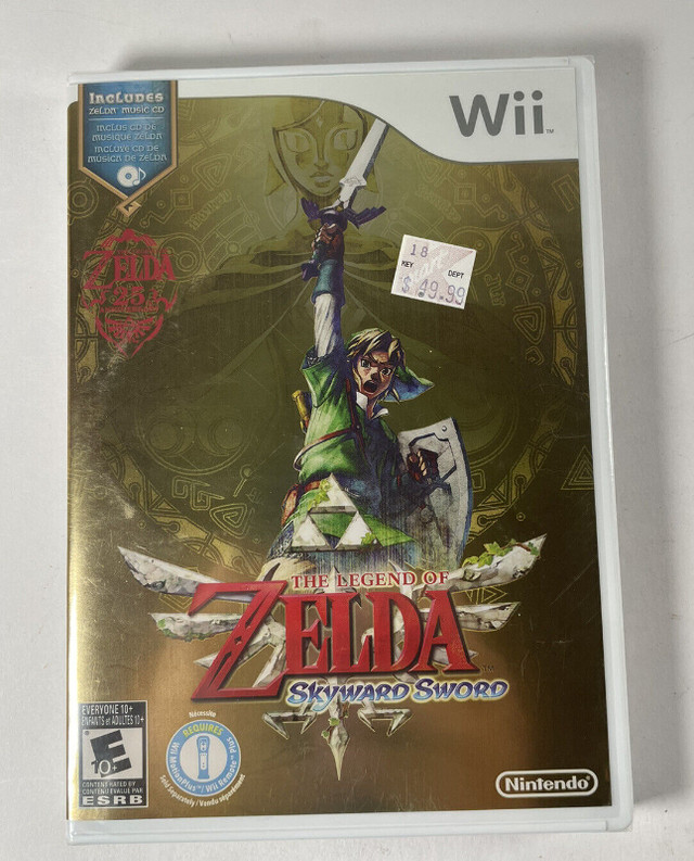 New The Legend of Zelda: Skyward Sword (Nintendo Wii, 2011) in Nintendo Wii in Ottawa