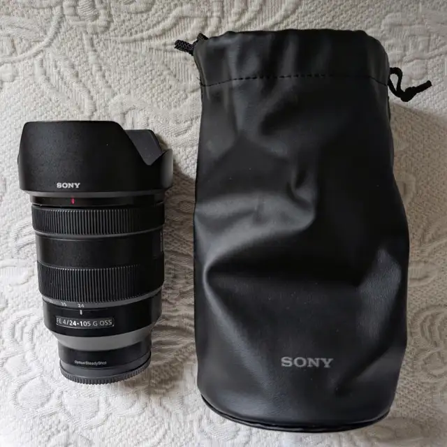 Sony FE 24-105mm G camera lens with $400 in extras in Cameras & Camcorders in City of Toronto - Image 3