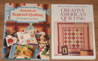 America's Regional or Creative American Quilting Books-ea. $15