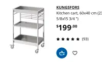 IKEA kitchen cart