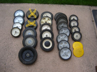 Lawnmower Wheels In Good Condition