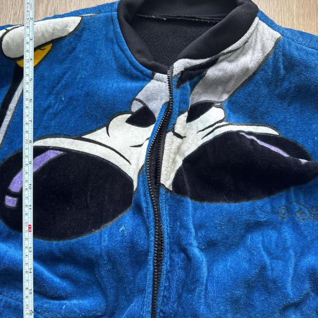 VINTAGE Mickey Mouse velour bomber jacket in Men's in Calgary - Image 4