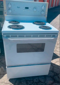 Whirlpool coil stove work condition delivery available
