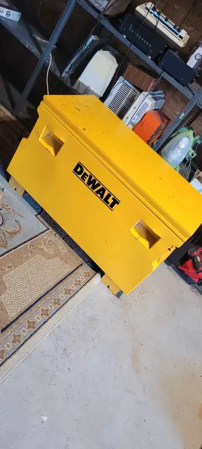 Dewalt 48 inch heavy duty steel tool storage box , View more
