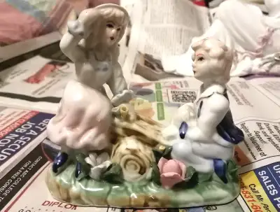 VINTAGE CHINESE PORCELAIN FIGURINE, View more