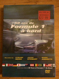 LIVRAISON GRATUITE FLAMBANT NEUF DVD COLLECTION 50 ANS DE F1