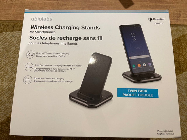 Ubiolabs dual pack wireless charger  in Cell Phone Accessories in Cambridge
