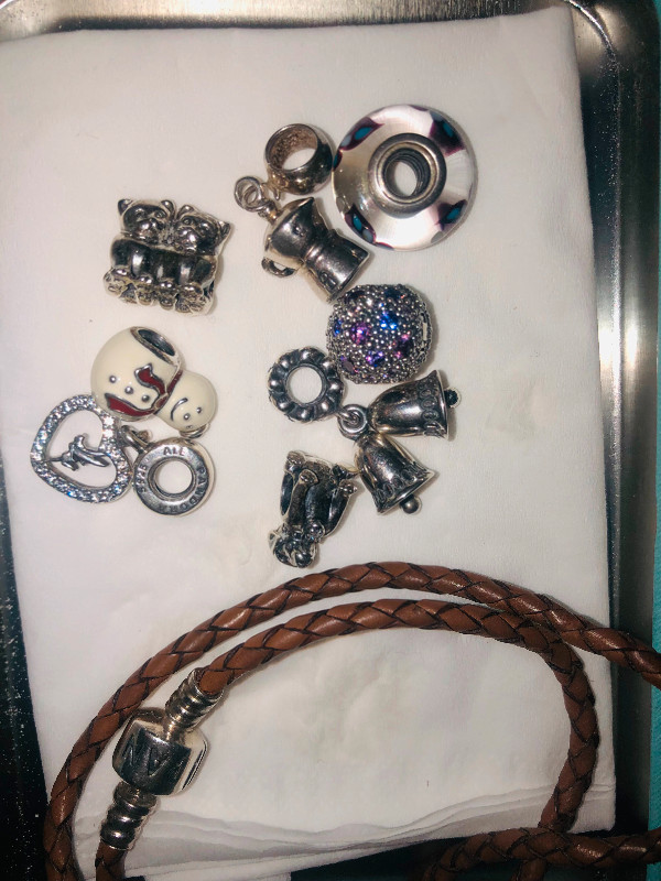 Pandora bracelet with charms in Jewellery & Watches in Bedford - Image 3