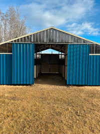 Portable Pipe Barns, Shops and Shelters.