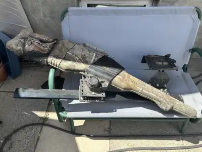 Gun holder or boot Chain saw holder And bar Bought from can am dealership for our sxs was on our com...