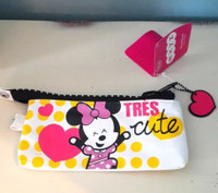 Disney MXYZ Minnie Mouse Tres Cute Pencil Case Makeup Pouch