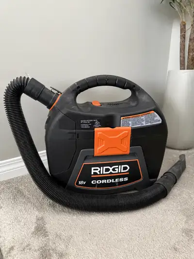 Rigid 11L/3 Gal Wet/Dry Portable Vacuum - Dewalt Battery Adapter, View more