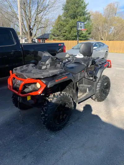 Selling my used 2020 Can-Am Outlander MAX XT 850, a powerful and reliable ATV with 2869.7 kilometers...