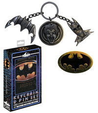 Batman (1989)  CHS Keychain & Pin Set par Factory Entertainment-