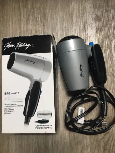 Travel hair dryer, View more