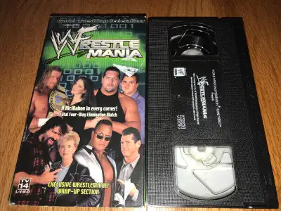 Wrestlemania 16 VHS (2000) WWF WWE, View more