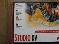NEW / NEUF Pinnacle Studio DV Firewire hardware kit desktop PC