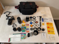 Nikon slr camera bundle with accessories 