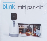 Blink Mini Pan-Tilt Semi-Wireless Indoor HD IP Camera - White