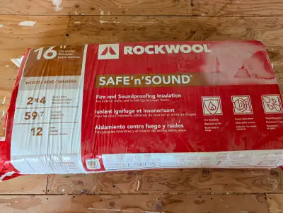 Laine insonorisante Rockwool Safe'n'Sound, View more