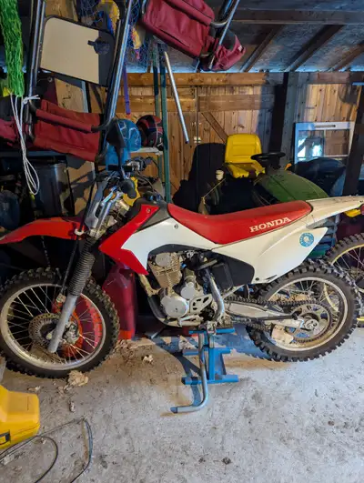 Selling my 2018 Honda CRF230F as I don't have time to ride anymore. Great condition just a little di...