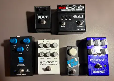 Gain Pedal Sale - Premium Drive & Overdrive Pedals - No Trades, View more