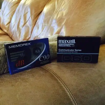 new never used tapes 50 dollars each. 2 for 80 has many types and brands.