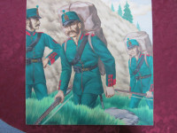 1959 CANADIAN ARMY JOURNAL - ORIGINAL COVER ART - 1ST BATTALION
