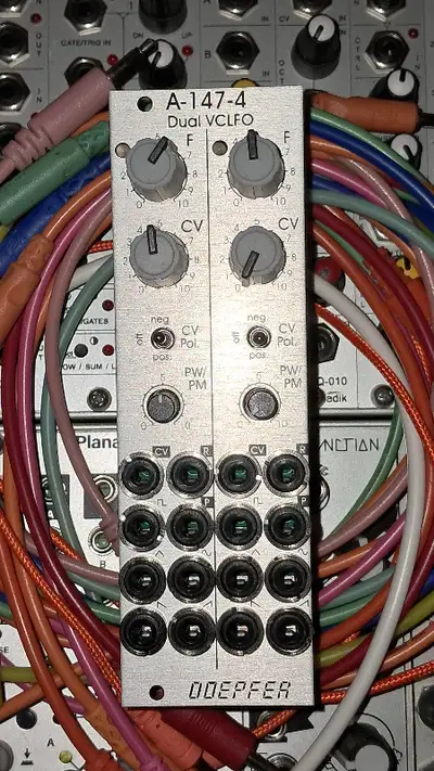 Doepfer A-147-4 Dual VCLFO Eurorack Module, View more