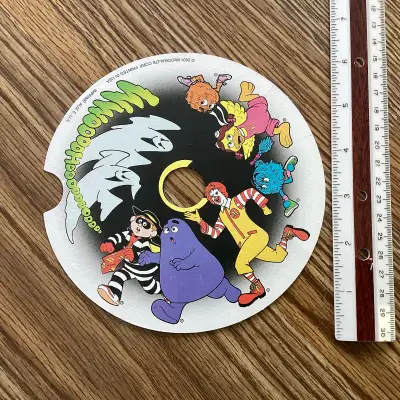 Vintage McDonald’s Halloween Carboard Circle  2001, View more