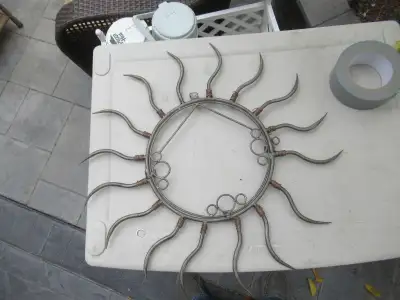 Sun/Star Steel Wall Art, View more