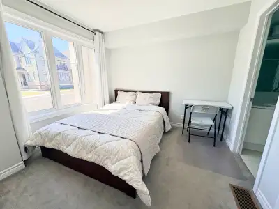 Bright Furnished Room in Prime Location – Quiet Home (long and short term options available) Private...
